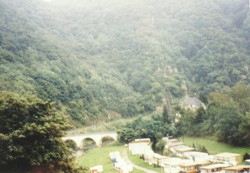 Site of Quartermaster Showers outside Mersch, 1944